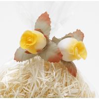 エル･クラフト バラツボミ3L ボカシイエロー 008702707 1セット(60個入×80袋 合計4800個)（直送品）