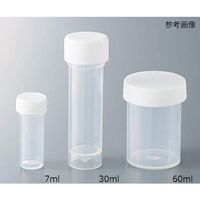アズワン PPねじ口瓶 30mL 400個入 SC30 1箱(400個) 4-543-02（直送品）