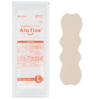 ニチバン アトファイン 傷あとケアテープ Lサイズ 50mm×164mm ATFL 1箱（6枚入り）