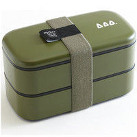 パーカーファームテーブル ランチボックス メンズ 1000ml カーキ PT-005 1セット（3個入） 藤栄（直送品）