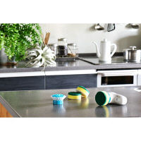 BLACK+DECKER（ブラック＆デッカー） 乾電池式 ブラシジャンボスクラバーMini BHPC130 電動ブラシ