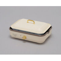 アイリスオーヤマ ricopa ミニホットプレート アイボリー MHP-R102-C 平面・たこ焼きプレート