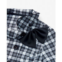 ボンマックス BONOFFICE オーバーブラウス ブルー 15号 AJ0843-36-15（直送品）