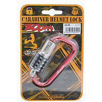 TNK工業 ヘルメットロックカラビナ レッド ZS-RE（直送品）