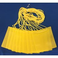 アイ・エス カラーイベント名札 50枚(イベントM黄) IEV-NM50M-Y 1袋