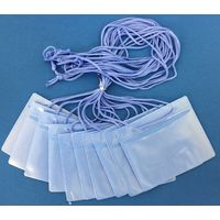 アイ・エス カラーイベント名札 50枚(名刺S青) IEV-NM50S-BU 1袋