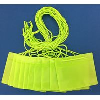 アイ・エス カラーイベント名札 50枚(名刺S緑) IEV-NM50S-G 1袋