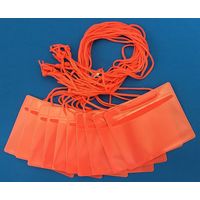 アイ・エス カラーイベント名札 50枚(名刺S赤) IEV-NM50S-R 1袋