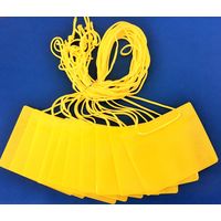 アイ・エス カラーイベント名札 50枚(名刺S黄) IEV-NM50S-Y 1袋