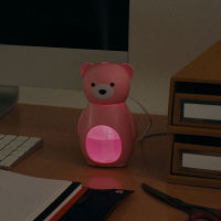 ナカバヤシ USB加湿器 Bear Drop/ブラウン UA-049BR 1個（直送品）