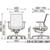 【組立設置込】コクヨ オフィスチェア ミトラ T型肘 フローリング用 ブラック×ターコイズ 1脚（直送品）