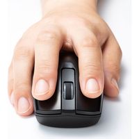 サンワサプライ ワイヤレス IR LEDマウス MA-WIR132BK 1個