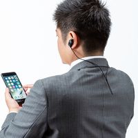 サンワサプライ Bluetoothステレオヘッドセット/マイク搭載/ MM-BTSH38BK 1個（直送品）