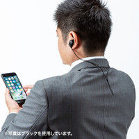 サンワサプライ Bluetoothステレオヘッドセット/マイク搭載/ MM-BTSH38W 1個（直送品）