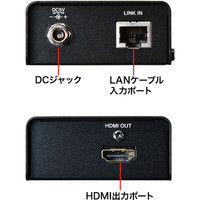 サンワサプライ HDMIエクステンダー(受信機) VGA-EXHDLTR 1個（直送品）
