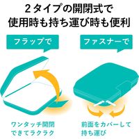 エレコム 電子辞書ケース/2way/イヤホン・タッチペン・SDメモリ収納ポケット付/Lサイズ/ブラック DJC-024LBK 1個