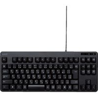 エレコム 有線キーボード/メンブレン式/コンパクトサイズ/ブラック TK-FCM103BK 1個（直送品）