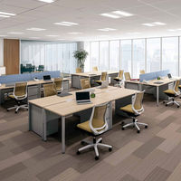 【組立設置込】コクヨ デルフィ2デスク専用 デスクトップパネル 幅1200×奥行24×高さ298mm ホワイトブルー 1台（直送品）