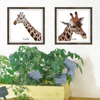 マッチングジャパン フチなし ラミあり フレームステッカー リアル動物『動物_06』 CO-9048-AS 1個(2枚セット)（直送品）