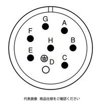 日本航空電子工業 プラグ JL04Vー6A22ー23SEーR 1個（直送品）