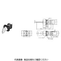 オムロン キー形セレクタスイッチ 分離形(丸胴形φ16) はんだづけ端子タイプ 長方形 A165KーJ2Mー2 1セット(2個)（直送品）