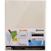 キングジム スキットマン 出前メニュ-ファイル用ポケット（6穴） 2350 1セット（5冊）（直送品）