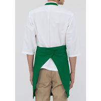 撥水エプロン（首掛けタイプ） チョコレート　5-633　住商モンブラン