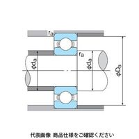 不二越 ベアリング 深溝玉軸受 両シールド形 6808ZZECM 1セット(5個)（直送品）