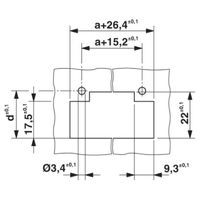 フエニックス・コンタクト プリント基板用コネクタ ソケット 極数12 パネル貫通 DFKーPC 4/12ーGFー7，62 1セット(50個)（直送品）