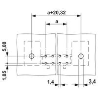フエニックス・コンタクト ガイドレール FLRP/ICV 80 1セット(10個)（直送品）