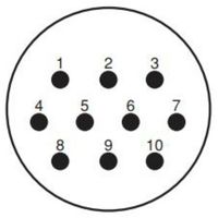 日本航空電子工業 パネル取付レセプタクル SRCN2A21ー10S 1セット(5個)（直送品）