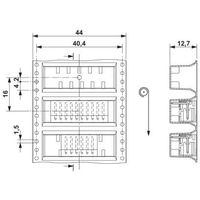 プリント基板用コネクタ ソケット 極数8 リフロー対応 MC 0，5/ 8ーGー2，5 THT R44 1セット(330個)（直送品）