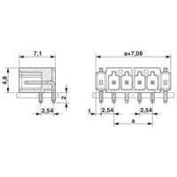 プリント基板用コネクタ ソケット 極数10 リフロー対応 MC 0，5/10ーGー2，54 P20 THR R44 1セット(465個)（直送品）