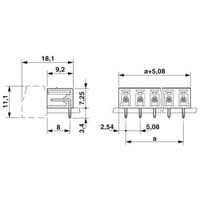 フエニックス・コンタクト プリント基板用コネクタ ソケット 極数2 MC 1，5/ 2ーGー5，08 AU 1セット(50個)（直送品）