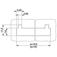 フエニックス・コンタクト プリント基板用コネクタ ねじ接続式プラグ 極数9 MC 1，5/ 9ーSTー3，5ーLR 1セット(50個)（直送品）