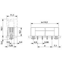 フエニックス・コンタクト プリント基板用コネクタ ソケット 極数3 MCV 1，5/ 3ーGFー5，08 1セット(50個)（直送品）