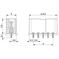 プリント基板用コネクタ ソケット 極数3 リフロー対応 PTSM 0，5/ 3ーHVー2，5ーTHR R32 1セット(330個)（直送品）