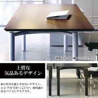 Garage fantoniME デスク 幅1800×奥行800×高さ720mm 濃木目（WE） 414578 1台（直送品）