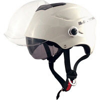 TNK工業 STR-W BT ヘルメット ホワイト FREEサイズ（58-59cm） 511868（直送品）