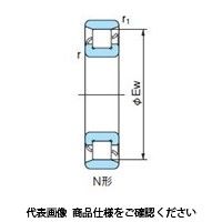 不二越 ベアリング 円筒ころ軸受 N212 1セット(2個)（直送品）