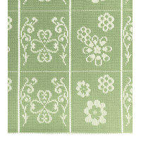 ファミリー・ライフ 間仕切りパタパタカーテン 100×250cm グリーン 68049（直送品）