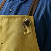 住商モンブラン エプロン 兼用 チャコール/カーキ F OV5005-8 1枚