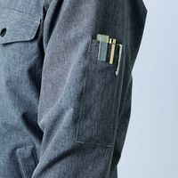 住商モンブラン ブルゾン 兼用長袖 ネイビー 裏フリース M 8-1023 1枚（直送品）