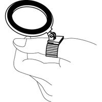 富士パックス販売 指先ルーペ FP-170 2個（直送品）