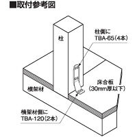 タナカ シナーコーナー床合板仕様 AA1575 1箱(50個入)（直送品）