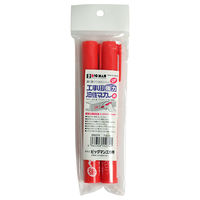 工事用強力油性マーカー赤 2本パック TSB-31 1個