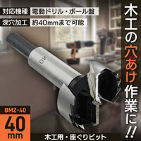 座グリビット40ミリ BMZ-40 1個