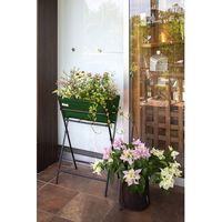 タカショー ベジトラグ ポピーコンパクト 幅450×奥行300×高さ710mm グリーン MIT-P02G 1個（直送品）