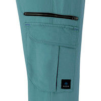 アイトス HERO’S UNIFORM カーゴパンツ（ノータック） ターコイズ 5L 60751-027-5L（直送品）