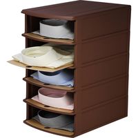 Yシャツケース ブラウン 4966149417108 伊勢藤（直送品）